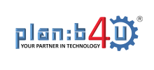 Logo plan:b4u 